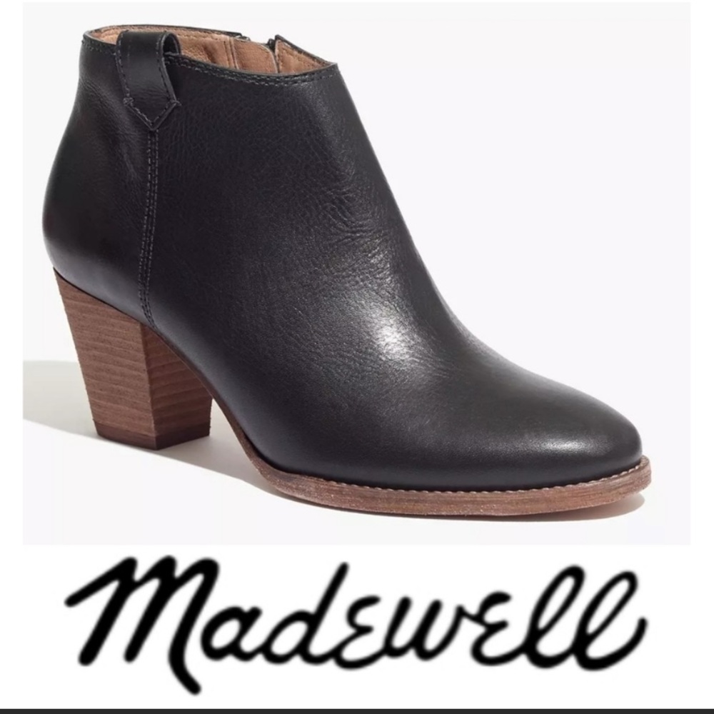 Madewell Leather Billie Booties